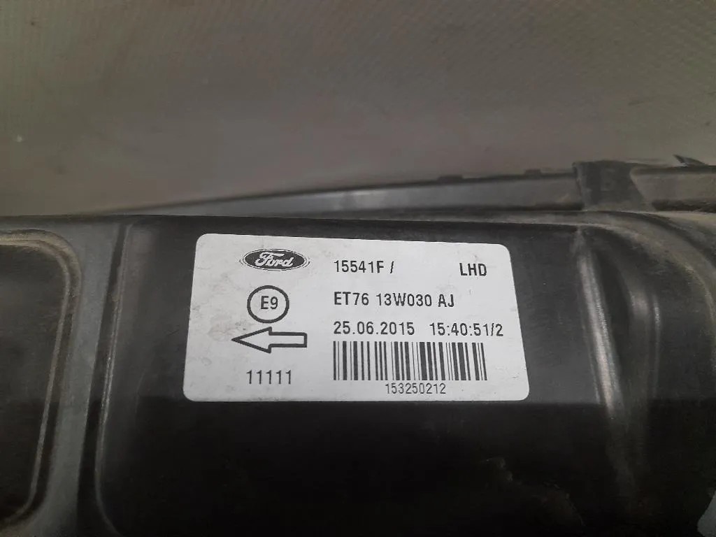 Proiettore ANT SX ET7613W030AJ Ford Transit Courier 2014