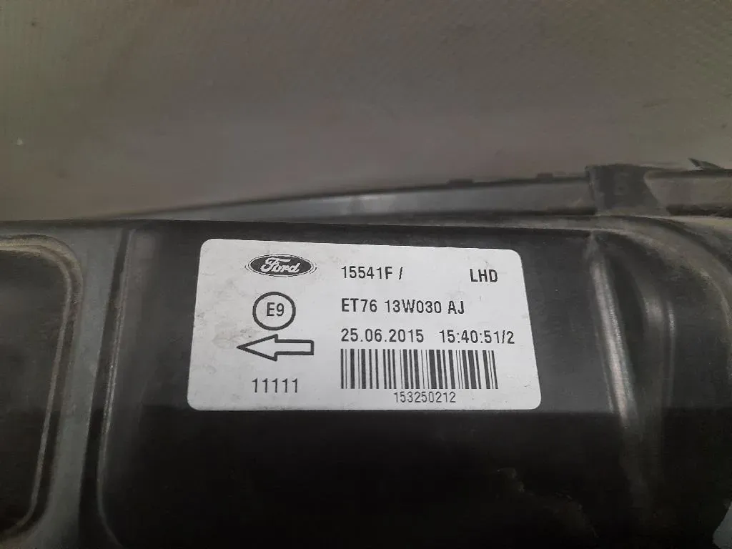 Proiettore ANT SX ET7613W030AJ Ford Transit Courier 2014