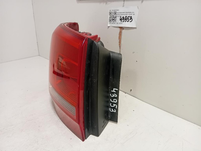 Fanale EST POST SX 7N0 945 095 G Volkswagen Sharan IV 2015