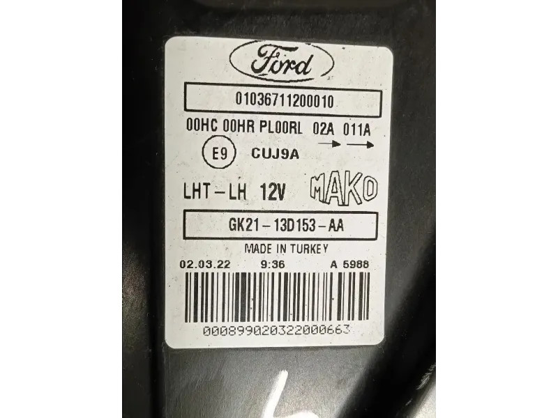 Proiettore ANT SX GK21-13C153-AA Ford Transit Custom I 2013