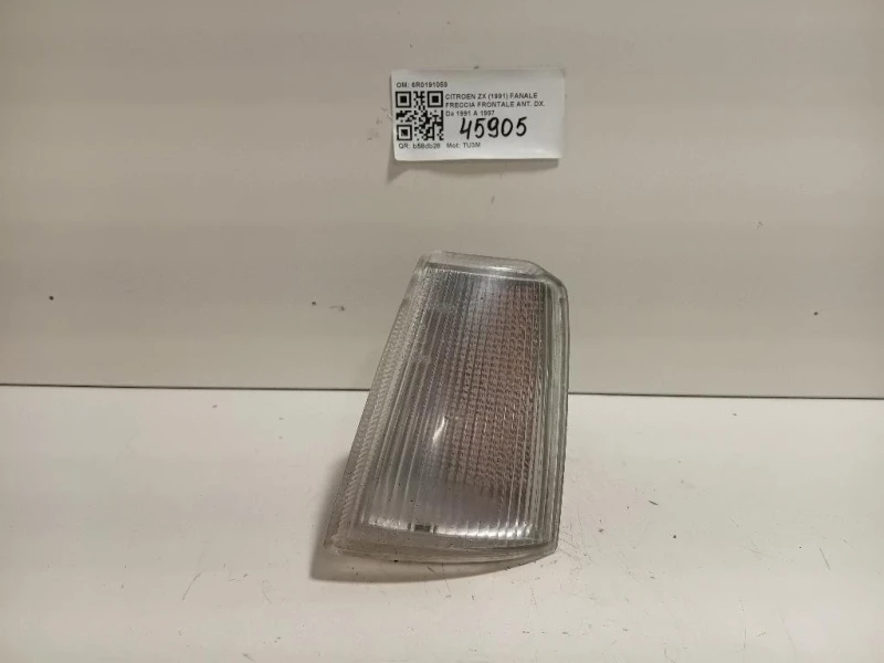 Fanale Freccia Frontale ANT DX 6R0191059 Citroen ZX 1991