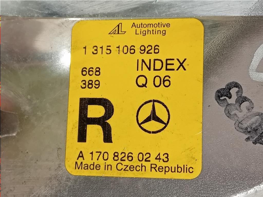 Fanale Freccia Frontale ANT DX A1708260243 Mercedes Classe SLK R171 2004