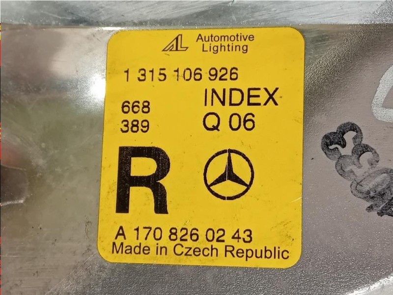 Fanale Freccia Frontale ANT DX A1708260243 Mercedes Classe SLK R171 2004