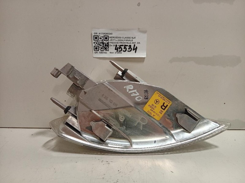 Fanale Freccia Frontale ANT DX A1708260243 Mercedes Classe SLK R171 2004