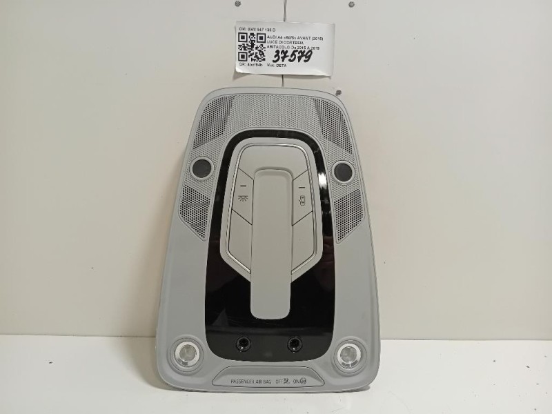 LUCE DI Cortesia Abitacolo 8W0947135D Audi A4 8W5 Avant 2015