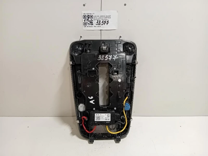 LUCE DI Cortesia Abitacolo 5Q0951177 PLAFONIERA Audi A6 4a5c8 Avant 2018