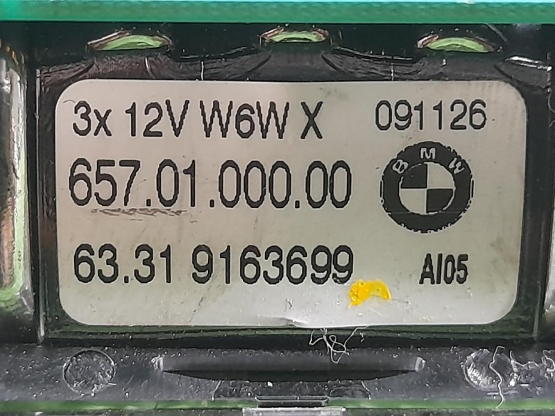 LUCE DI Cortesia Abitacolo 6331 9163699 Bmw Serie 5 F10 Berlina 2010