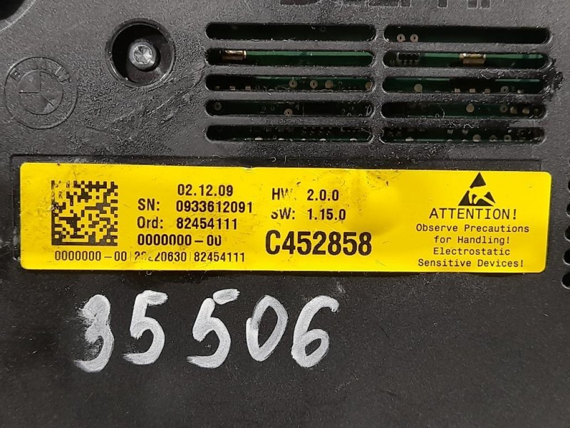 LUCE DI Cortesia Abitacolo 6331 9163699 Bmw Serie 5 F10 Berlina 2010