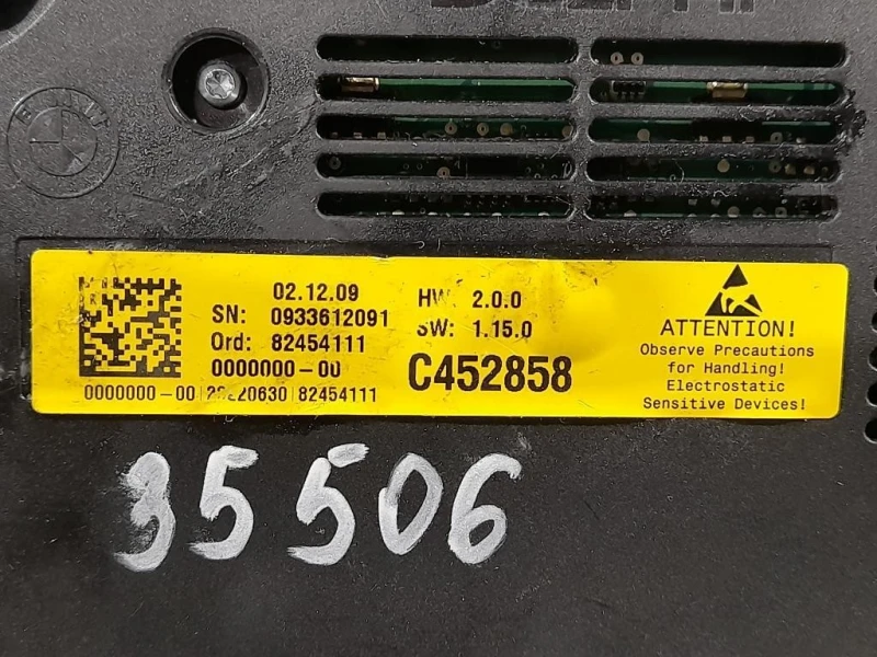 LUCE DI Cortesia Abitacolo 6331 9163699 Bmw Serie 5 F10 Berlina 2010