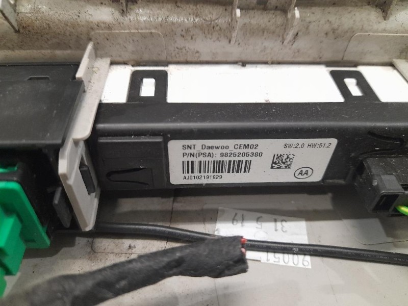 LUCE DI Cortesia Abitacolo 96754056BJ 9825205380 Citroen C3 III 2016