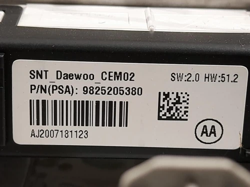 LUCE DI Cortesia Abitacolo 9811856577 Citroen C3 III 2016