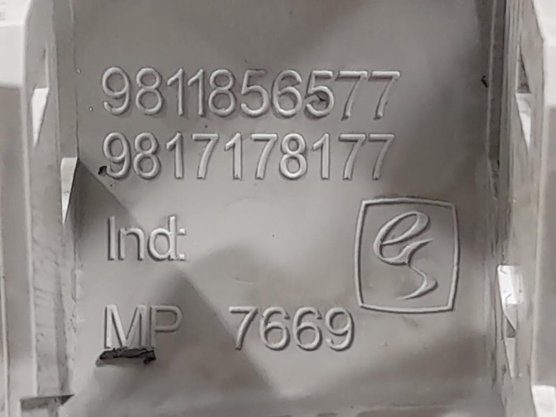 LUCE DI Cortesia Abitacolo 9811856577 Citroen C3 III 2016