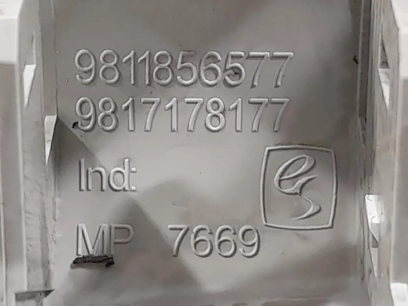 LUCE DI Cortesia Abitacolo 9811856577 Citroen C3 III 2016