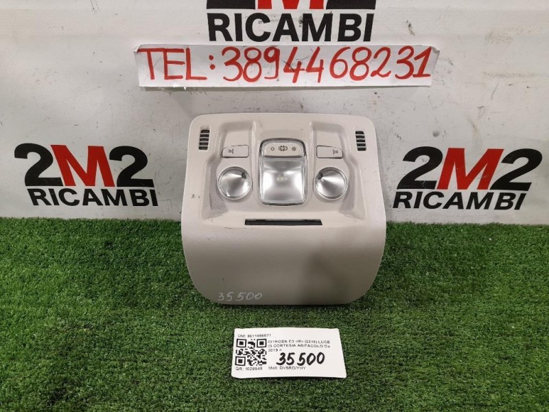 LUCE DI Cortesia Abitacolo 9811856577 Citroen C3 III 2016