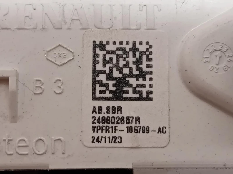 LUCE DI Cortesia Abitacolo 248602657R Dacia Duster II 2021