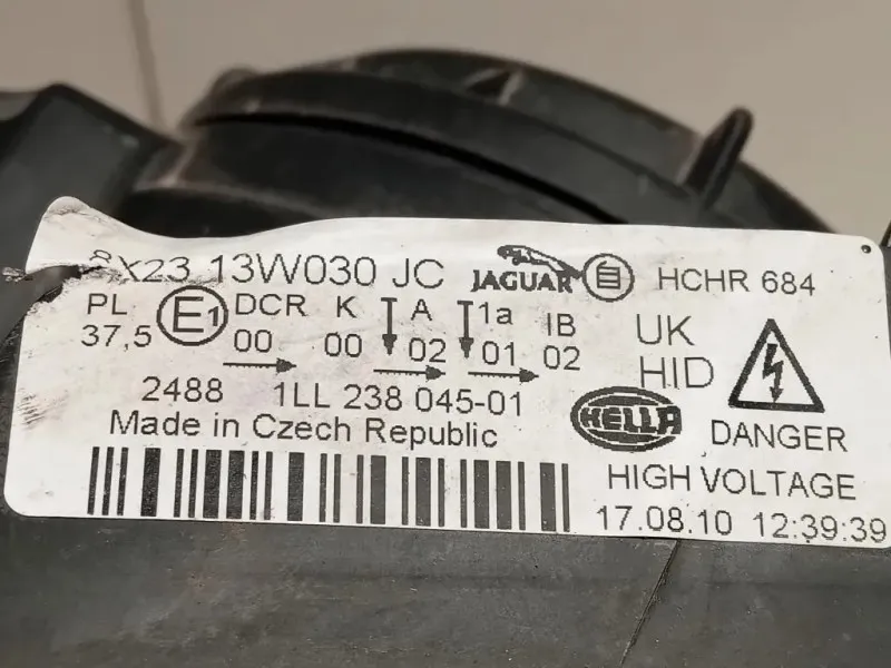 Proiettore ANT SX 8X23 13W030 JC Jaguar XF I 2008