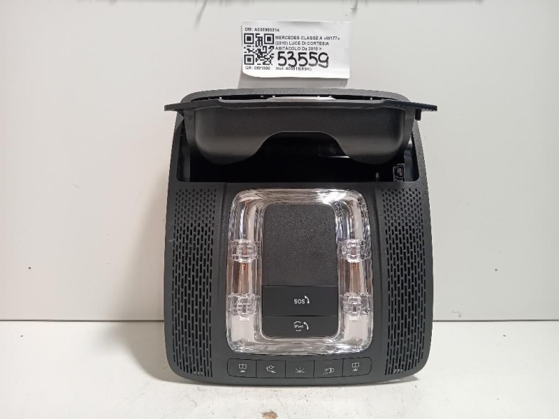 LUCE DI Cortesia Abitacolo A000900314 Mercedes Classe A W177 2018