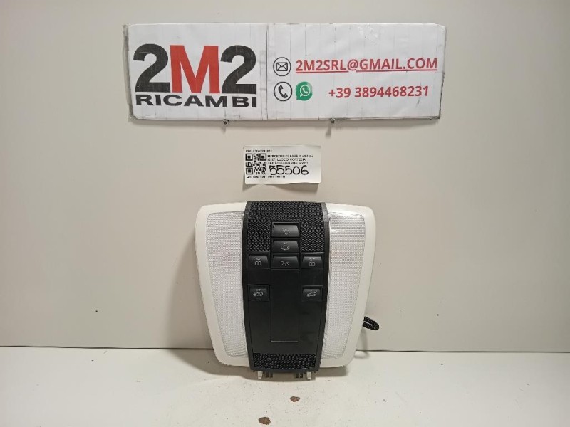 LUCE DI Cortesia Abitacolo A2048200823 Mercedes Classe C W204 2007