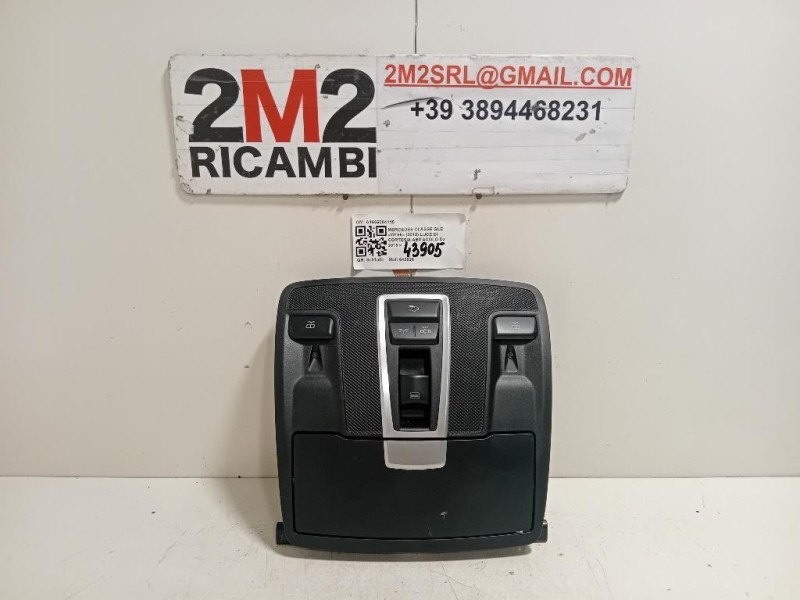 LUCE DI Cortesia Abitacolo A1669004115 Mercedes Classe GLE W166 2015