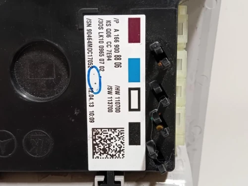 LUCE DI Cortesia Abitacolo A 166 900 41 15 Mercedes Classe GLE W166 2015