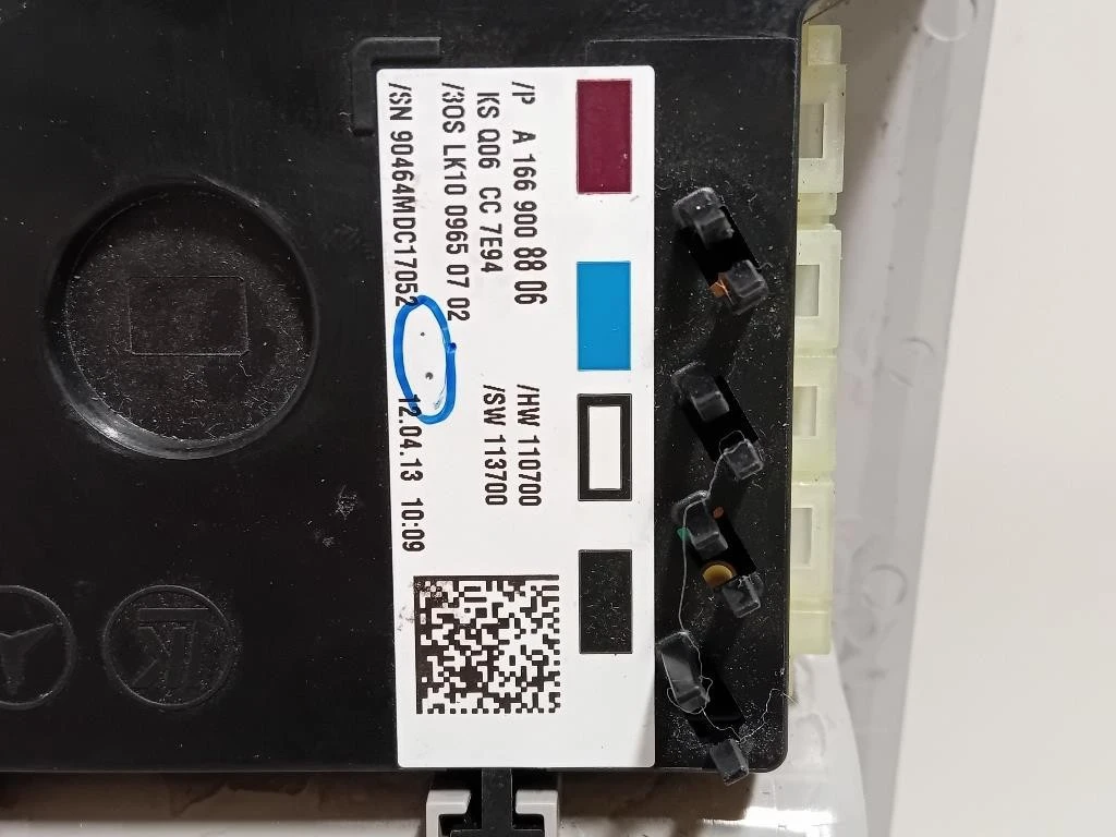 LUCE DI Cortesia Abitacolo A 166 900 41 15 Mercedes Classe GLE W166 2015