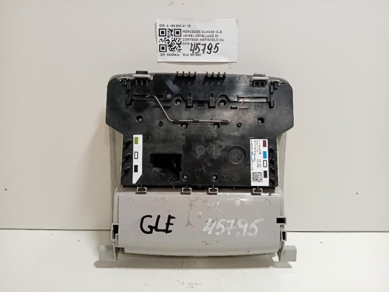 LUCE DI Cortesia Abitacolo A 166 900 41 15 Mercedes Classe GLE W166 2015