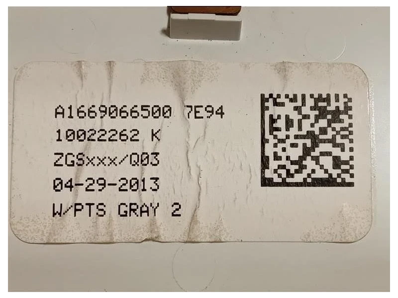 LUCE DI Cortesia Abitacolo A166 900 65 00 Mercedes Classe ML W166 2012