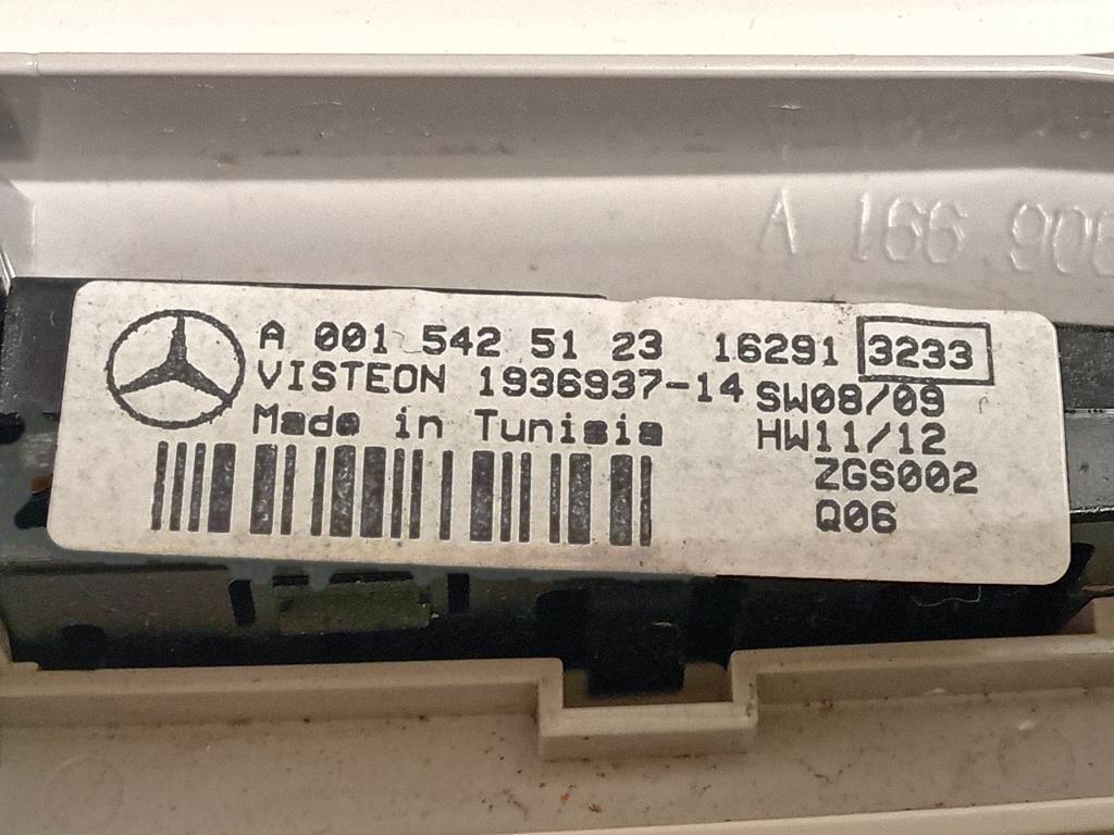 LUCE DI Cortesia Abitacolo A166 900 65 00 Mercedes Classe ML W166 2012