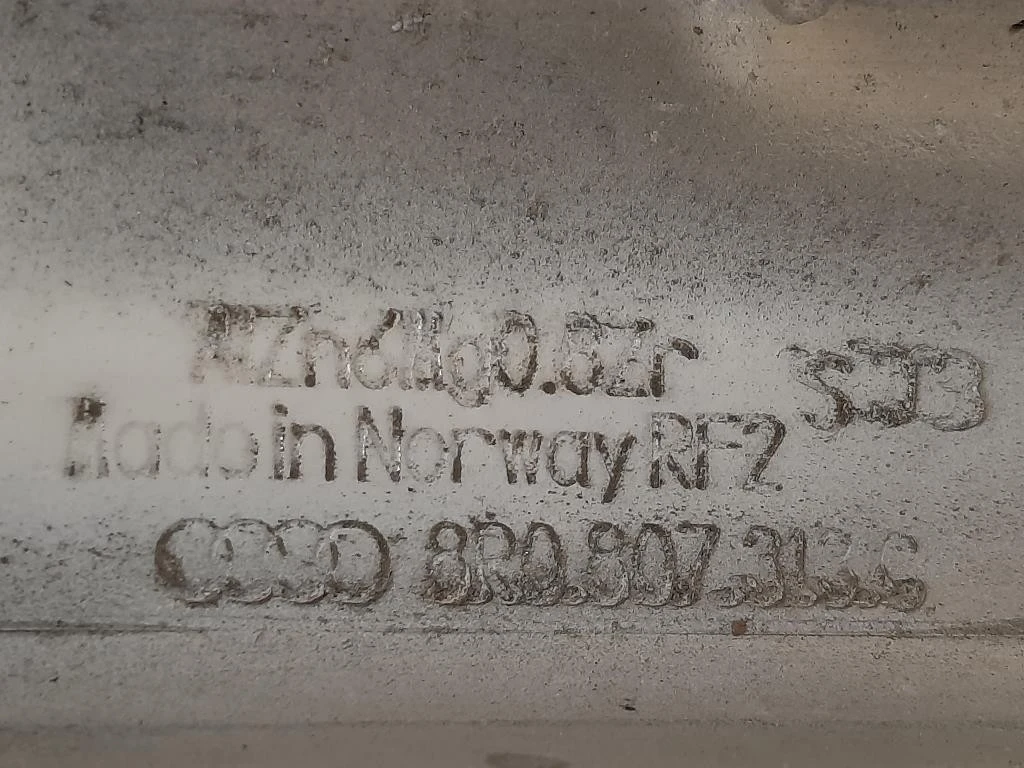 Traversa Paraurti POST 8R0 807 313 C Audi Q5 8RB 2012