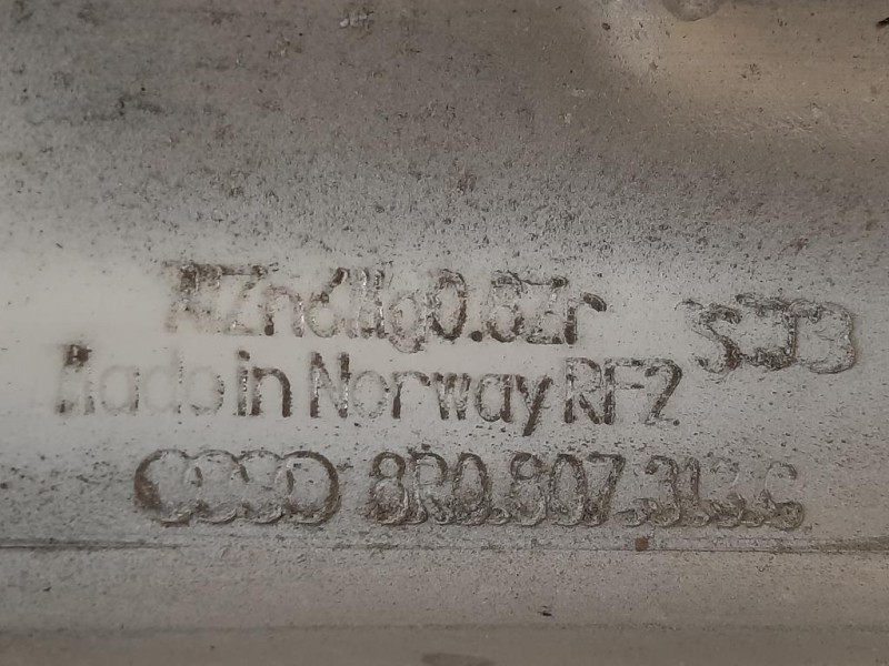 Traversa Paraurti POST 8R0 807 313 C Audi Q5 8RB 2012