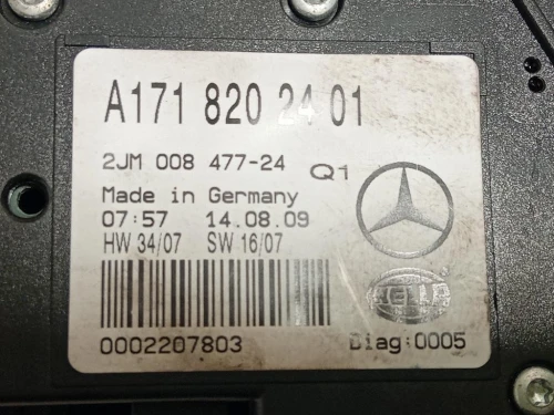 LUCE DI Cortesia Abitacolo A1718202401 Mercedes Classe SLK R171 2004