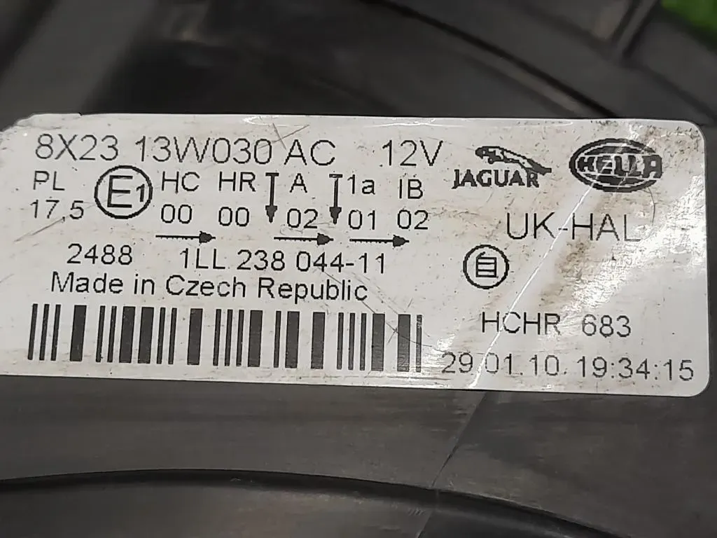 Proiettore ANT SX 8X23 13W030 AC Jaguar XF I 2008