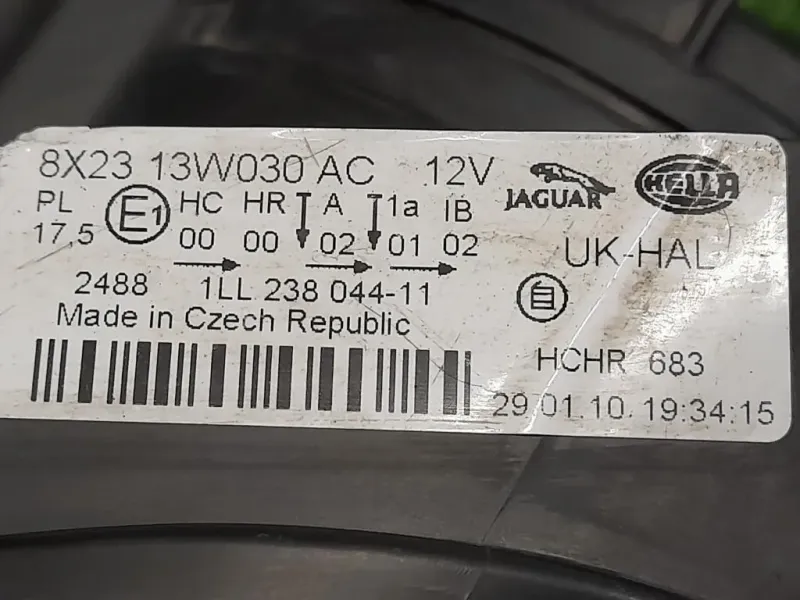 Proiettore ANT SX 8X23 13W030 AC Jaguar XF I 2008