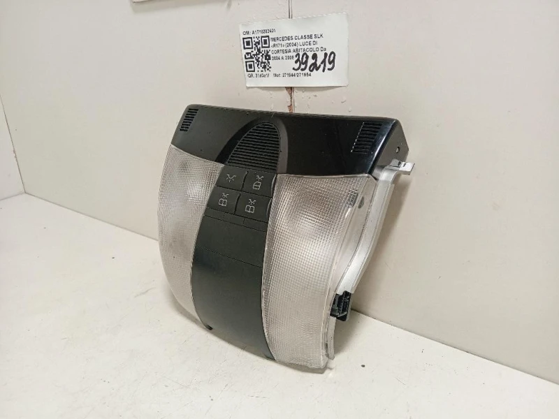 LUCE DI Cortesia Abitacolo A1718202401 Mercedes Classe SLK R171 2004