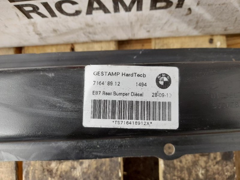 Traversa Paraurti POST 7164189 Bmw Serie 1 E81 Berlina 2005