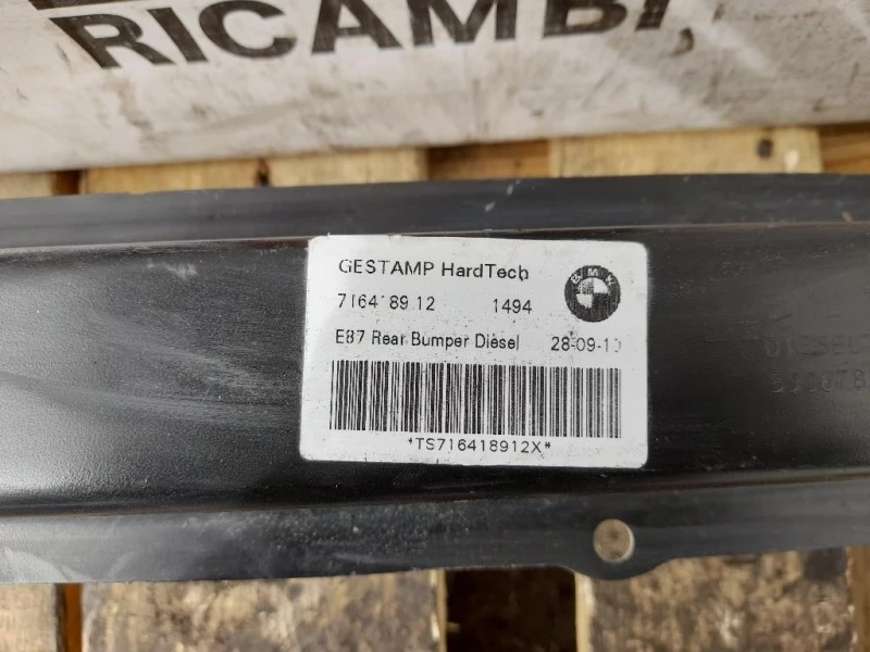 Traversa Paraurti POST 7164189 Bmw Serie 1 E81 Berlina 2005