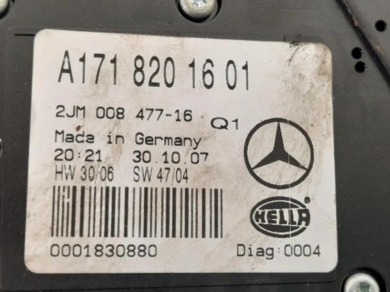 LUCE DI Cortesia Abitacolo A1718202401 Mercedes Classe SLK R171 2008