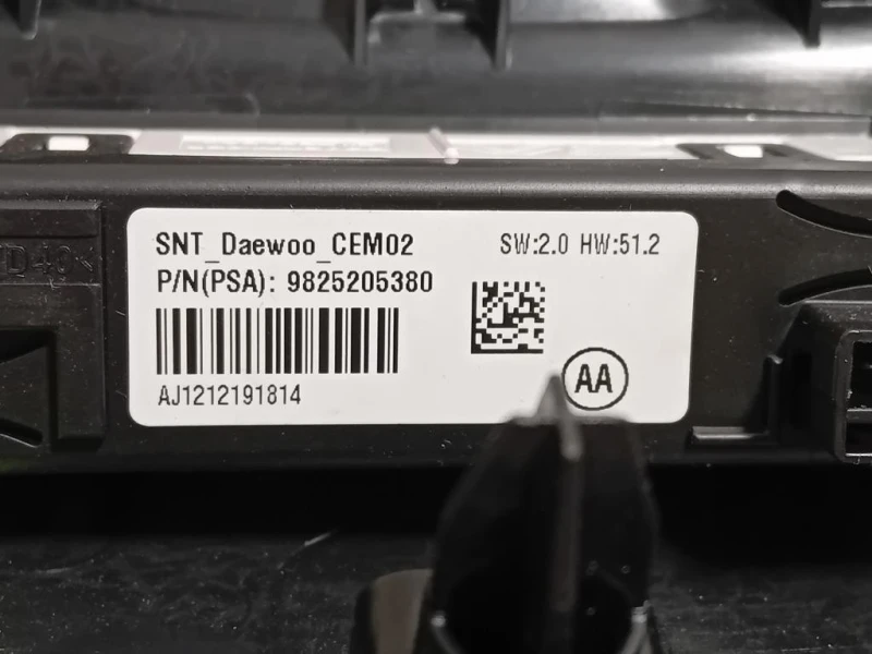 LUCE DI Cortesia Abitacolo 9825205380 Opel Corsa E 2014