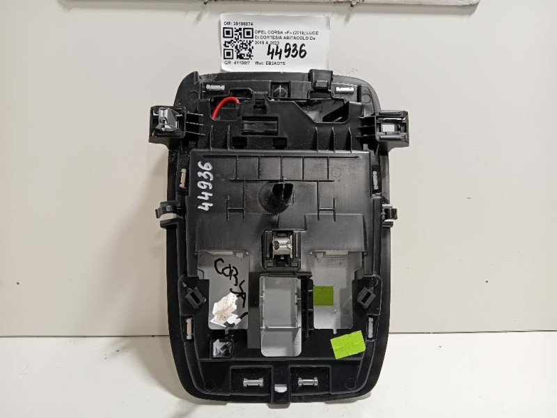 LUCE DI Cortesia Abitacolo 39196874 Opel Corsa F 2019