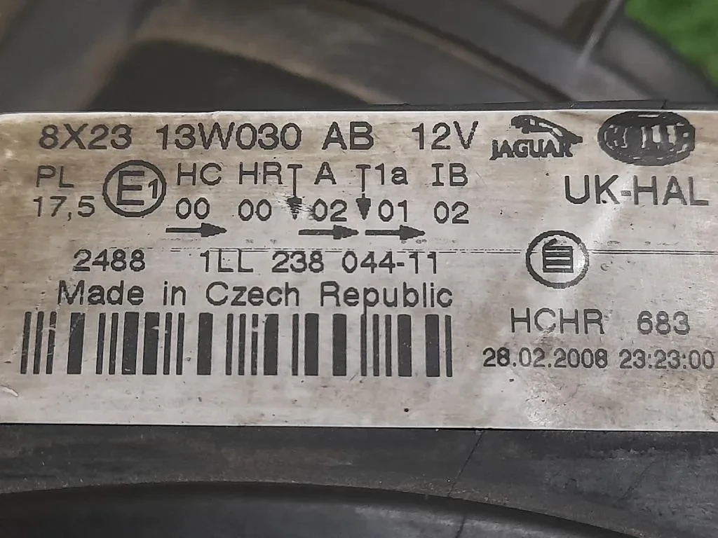 Proiettore ANT SX 8X2313W030 Jaguar XF I 2008