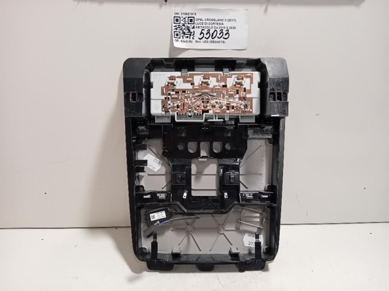 LUCE DI Cortesia Abitacolo 316627975 Opel Crossland X 2017