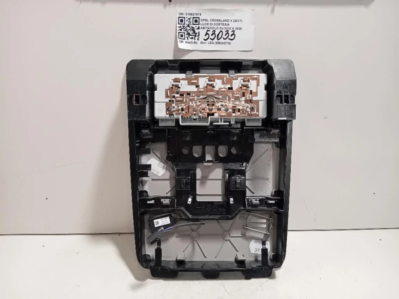LUCE DI Cortesia Abitacolo 316627975 Opel Crossland X 2017