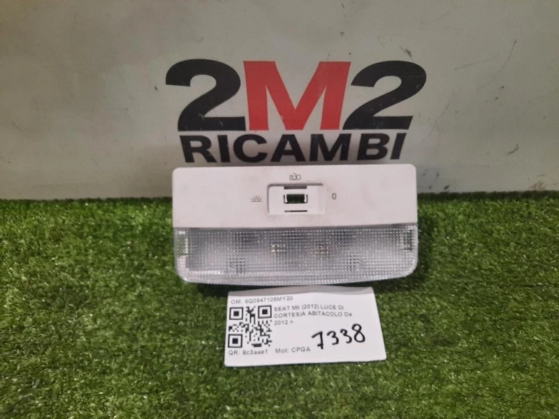 LUCE DI Cortesia Abitacolo 6Q0947105MY20 Seat MII 2012