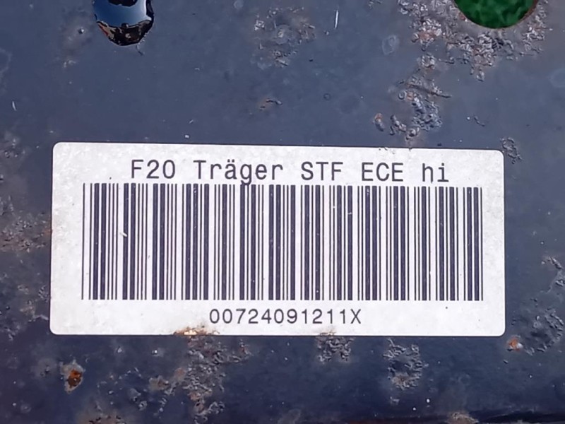 Traversa Paraurti POST 00724091211X Bmw Serie 1 F20 Berlina 2015