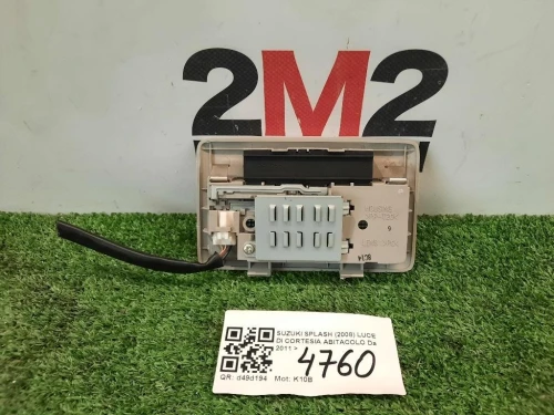 LUCE DI Cortesia Abitacolo Suzuki Splash 2008