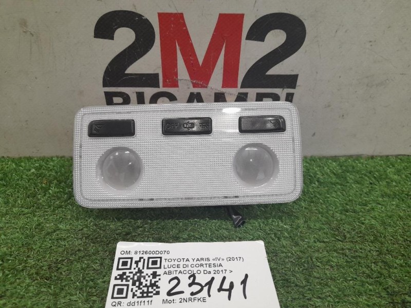 LUCE DI Cortesia Abitacolo 812600D070 Toyota Yaris IV 2017