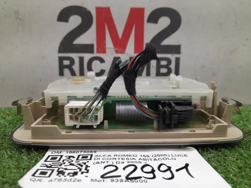 LUCE DI Cortesia Abitacolo ANT 156073059 Alfa Romeo 159 2006