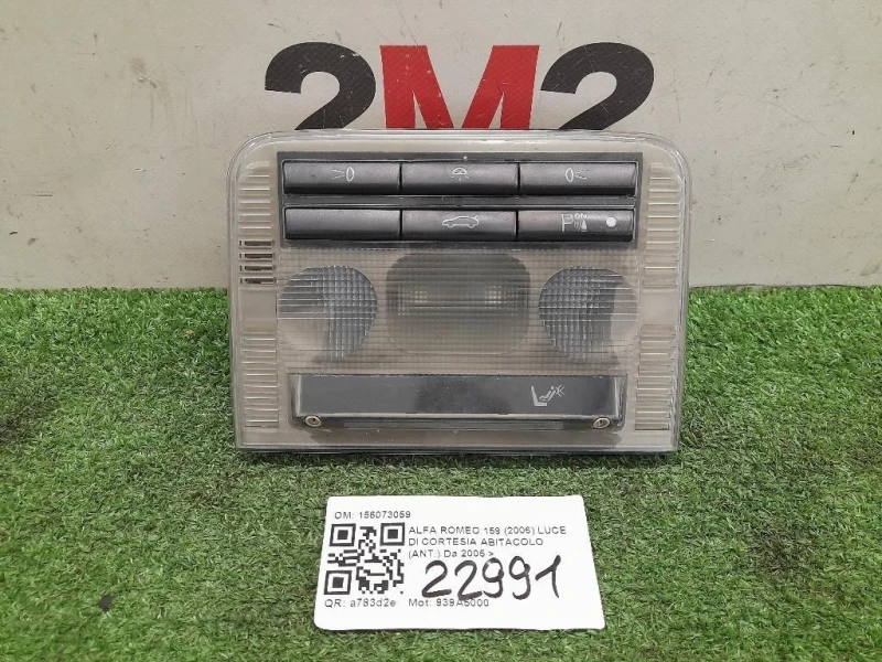 LUCE DI Cortesia Abitacolo ANT 156073059 Alfa Romeo 159 2006