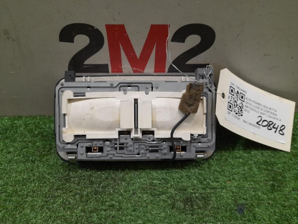 LUCE DI Cortesia Abitacolo ANT 735244963 Alfa Romeo Giulietta 2010