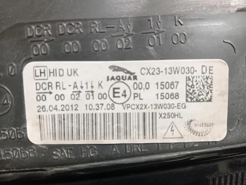 Proiettore ANT SX CX23-13W030-DE Jaguar XF I 2011